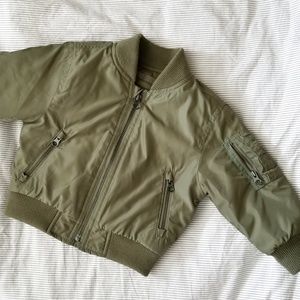 Gap Baby army bomber jacket